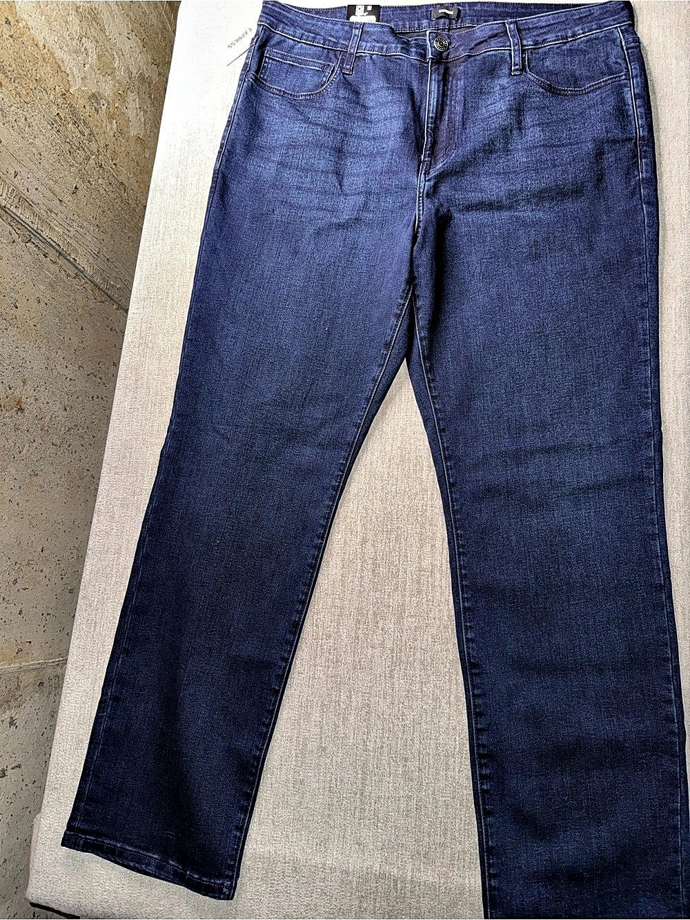 Express Slim Fit Denim Slim Jeans in Blue Waist 38x32 NWT